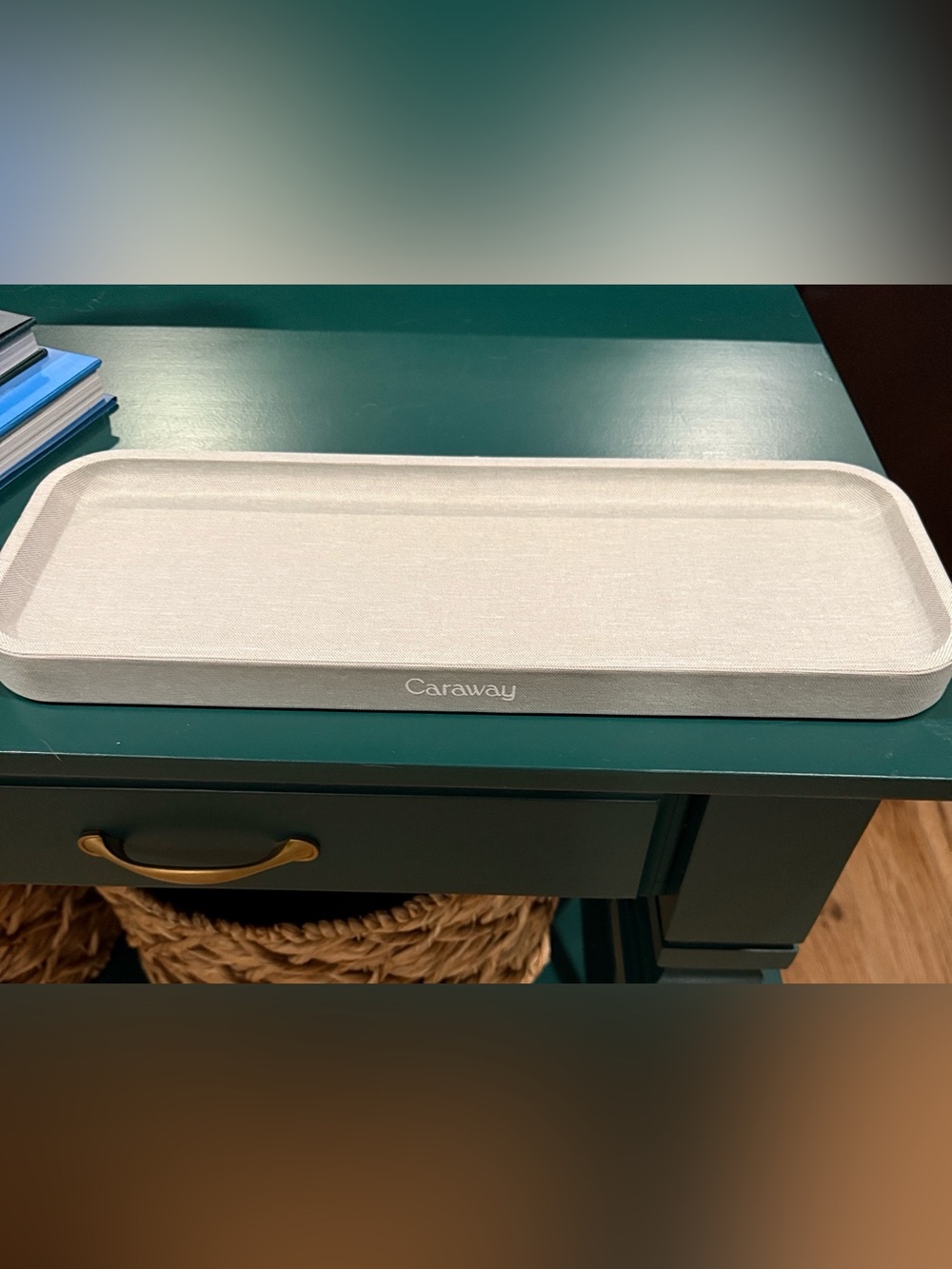 CARAWAY Storage Base for Countertop Organizing Storage Bins 18.4” L x 6.5” W EUC